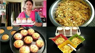 INDIAN MOM MORNING TO EVENING ROUTINE| FULL DAY ROUTINE| Poha Namkeen| Eggless Cupcakes| Cold Coffee
