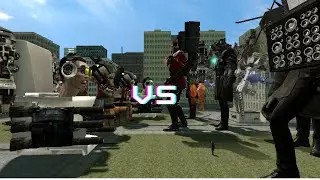 Epic Garry's Mod Skibidi Toilet Army Battle: Witness the Power of the New Upgraded Titan Speakerman