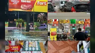 Eu Mozão fazendo as compras 🛒 do mês vcs nem imagina quando deu 🤑para duas pessoas 