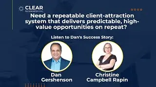 A repeatable client-attraction system that delivers predictable, high-value opportunities on repeat