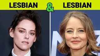 100 LESBIAN Hollywood Actresses | You Didn't Know About! (Then and Now)