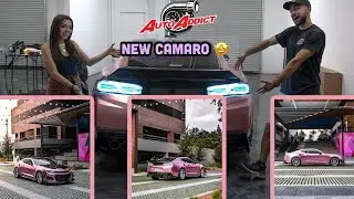 Camaro Gen 6 с полной оклейкой, деталями из углеродного волокна, колесами и специальными RGB-подсветками! *НОВАЯ МАШИНА*