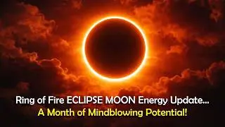 Ring of Fire Eclipse Moon Energy Update... A Mindblowing Month of Incredible Potential!🌒🌓🌕🌗🌘