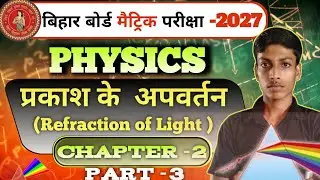 प्रकाश का परावर्तन | Reflection Of Light | Physics Class 10th chapter 1 Bihar Board | physics Part 3