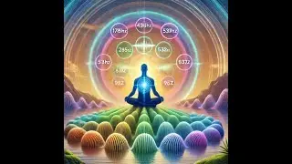 Complete Meditation Cycle with 9 Healing Frequencies | 174Hz, 285Hz, 396Hz, 528Hz, 639Hz, 741Hz ...