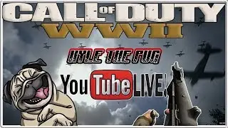 CALL OF DUTY WORLD WAR 2!  @KyleThePug (ROAD TO 8K)