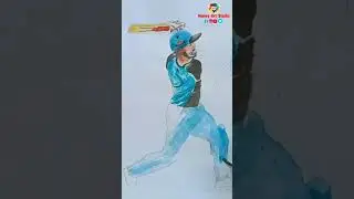 Real Cricket 22 Drawing Poster #Shorts