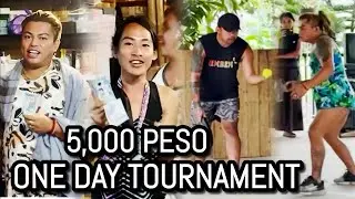 5,000 pesos one day tournament. Pickle ball.