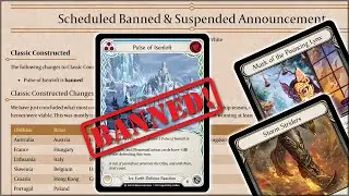 🚫 Banned & Suspended Reaction 🚫Pulse of Isenloft BANNED | HUGE Blitz Changes | Flesh and Blood TCG
