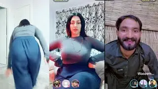 Sadia kayani and Waseem pendu Live new video mazaq funny life GAF shaf full show 