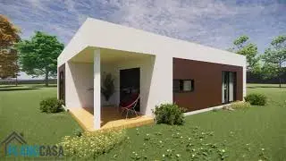 Casa Bodorgan 87m2 -planocasa.cl