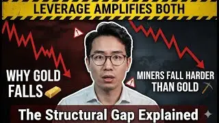 Why Miners Always Fall Harder Than Gold &mdash; The Structural Gap Explained