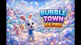 ⭐ Bubble Town ka Piku | Fun Kids Story | Wonder Kids Planet#cartoonforkids#cartoon