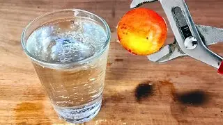 EXPERIMENT Glowing 1000 degree METAL BALL vs SPRİTE