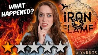 Iron Flame Was Kind of Disappointing… *FULL SPOILER READING VLOG*