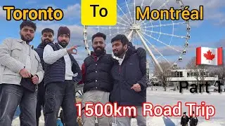 Montreal Road Trip ! Snow season! places to visit in Quebec ❄️🚗 #canada  #friends  #roadtrip