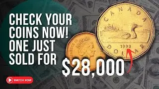 1990 Canadian Loonie Worth $28,000? Shocking Coin Value Revealed