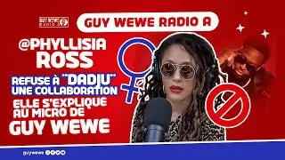 Phyllisia Ross refuse à Dadju une collaboration, elle s'explique au micro de Guy Wewe