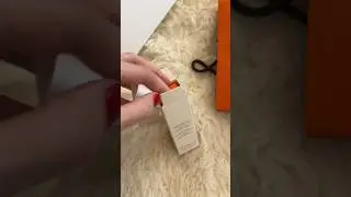 Unboxing my first Hermes lipstick #hermes