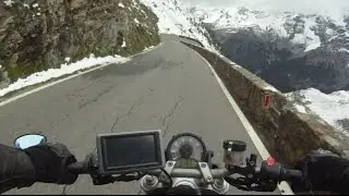 Yamaha MT-01 Stilfserjoch / Stelvio Highest Road Pass Italy