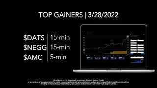 Day Trading $DATS, $NEGG, $AMC by UltraAlgo
