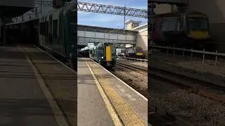 LNWR class 350 departs Nuneaton for London Euston from crewe