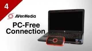 Connect Laptop to AVerMedia LGP (Live Gamer Portable) in PC-Free Mode
