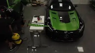 AMG GTR TIKT Fender vents installation