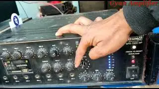 Sound, Sound 700 Watt, Gyan Amplifier,