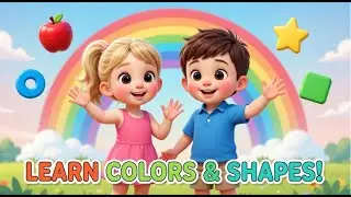 Learn Colors, Shapes & Counting | Fun Learning Song for Kids | Toddler Rhymes