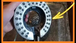 Clean Shower Head | REMOVE HARD WATER BUILD UP IN MINUTES | Safe and Easy Way | HOW TO