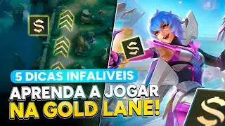 APRENDA A JOGAR NA GOLD LANE DE FORMA SIMPLES! GUIA COMPLETO! MOBILE LEGENDS