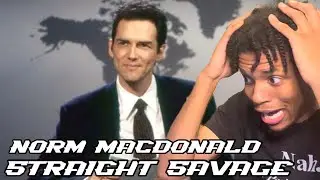 THIS MAN A SAVAGE | Norm Macdonald Jokes But They Get Increasingly More Savage (Reaction)