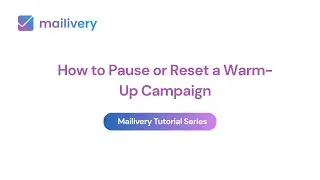 How to Pause or Reset a Warm Up Campaign