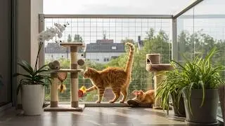 Tiny Balcony, Mega Joy: Creative Cat Haven Ideas