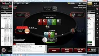 1.5$ Sit'n'Go 8-Game Tournament 2 Стратегия турнирного покера