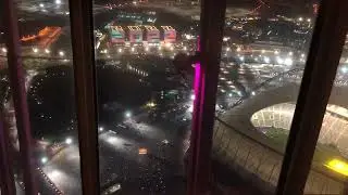 Unique revolving Restaurant at Three Sixty degrees Restaurant|47th Floor The Torch Doha
