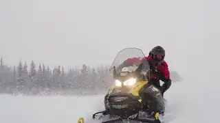 Snowmobiling with Rod's Alaskan Guide Service