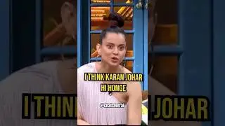 Kangana Trolls Karan Johar Again 😱😮😜 #shorts #youtubeshorts