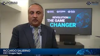 Video Pillola RevolutionAI the Game Changer - Riccardo Salierno, Gruppo Sapio
