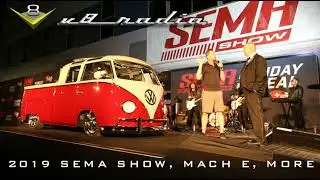 V8 Radio Podcast:  2019 SEMA Show Recap, Mustang Mach E, Events, Trivia, and More!