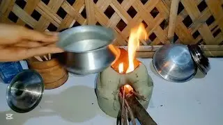Mini kitchen cooking ideas|Eggs are boiled💗