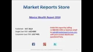 Mexico Wealth Market Analysis & Forecast To 2018