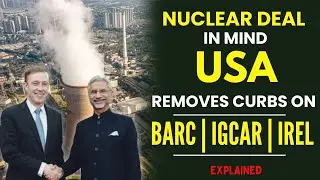 Big win for INDIA : US removes curbs on BARC .IGCAR & IREL #indiausrelations #nucleardeal