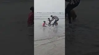 Samundar masti 😍#shortvideo