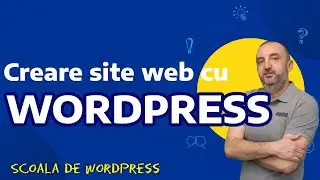 🎨Creare site web de la 0 cu WORDPRES in 2025 pe o tema gratuita.📝