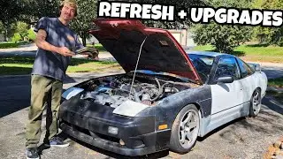 Reviving my SR20 240sx! + RSX Type S Exhaust