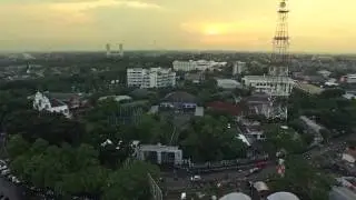 Sunset In Pondok Labu | Aerial Video by themomentfoto team