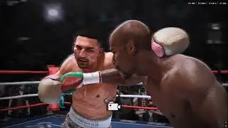 Floyd Mayweather's Cross Counter against Teofimo Lopez |FIGHT NIGHT FOREVER|