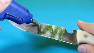3 crazy hot glue trick